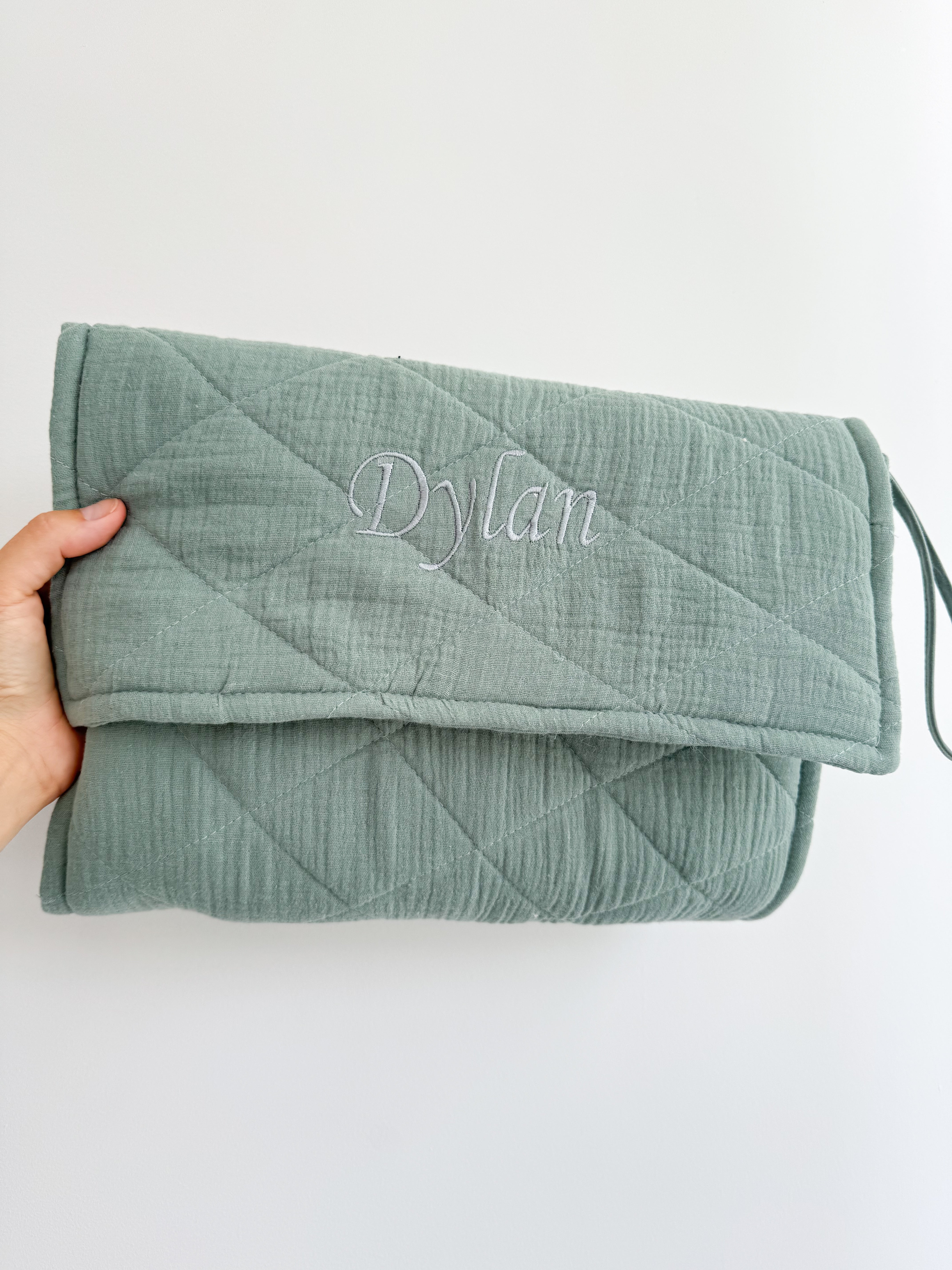 Travel changing pad - Green