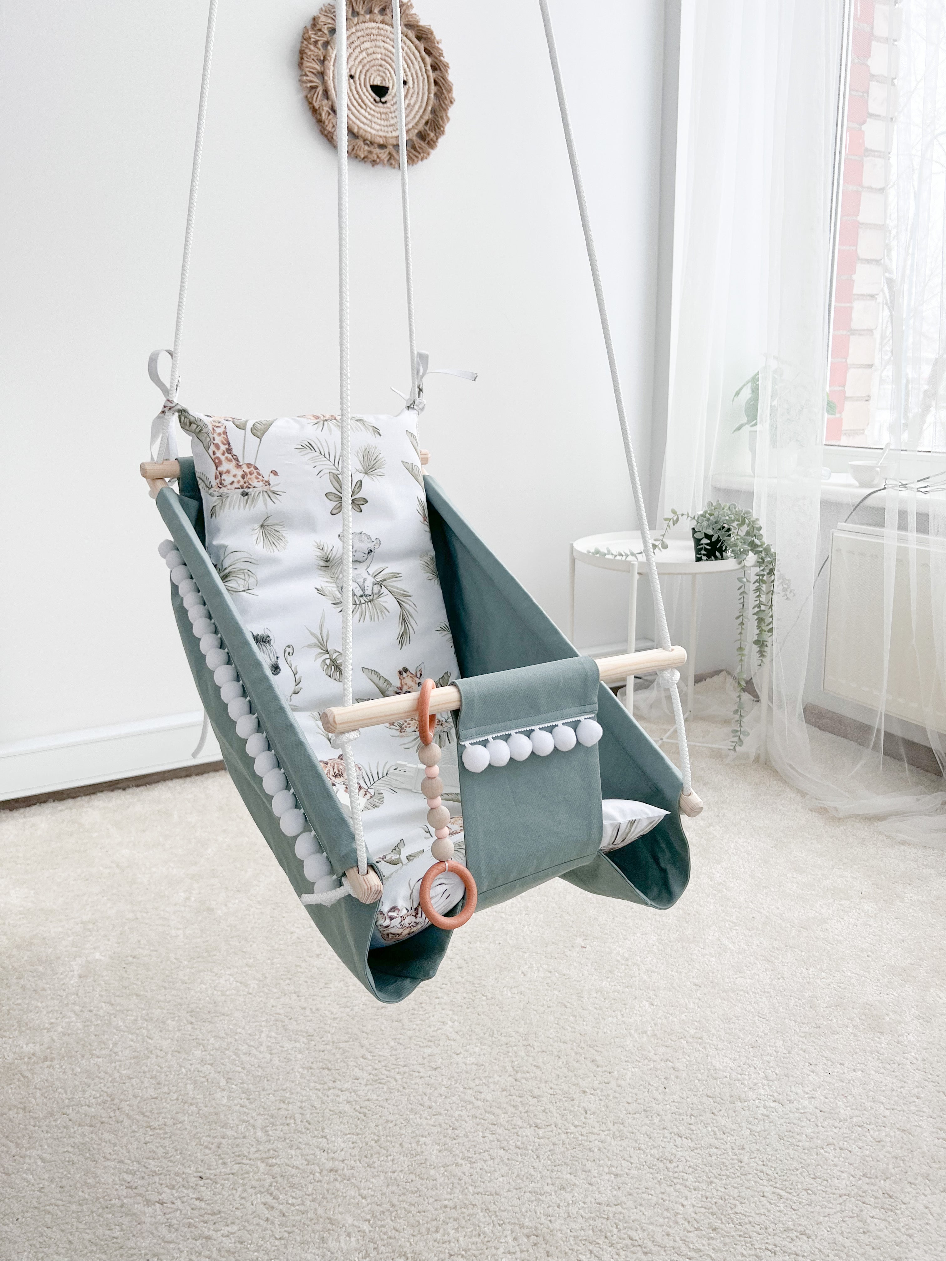 Baby safari swing best sale