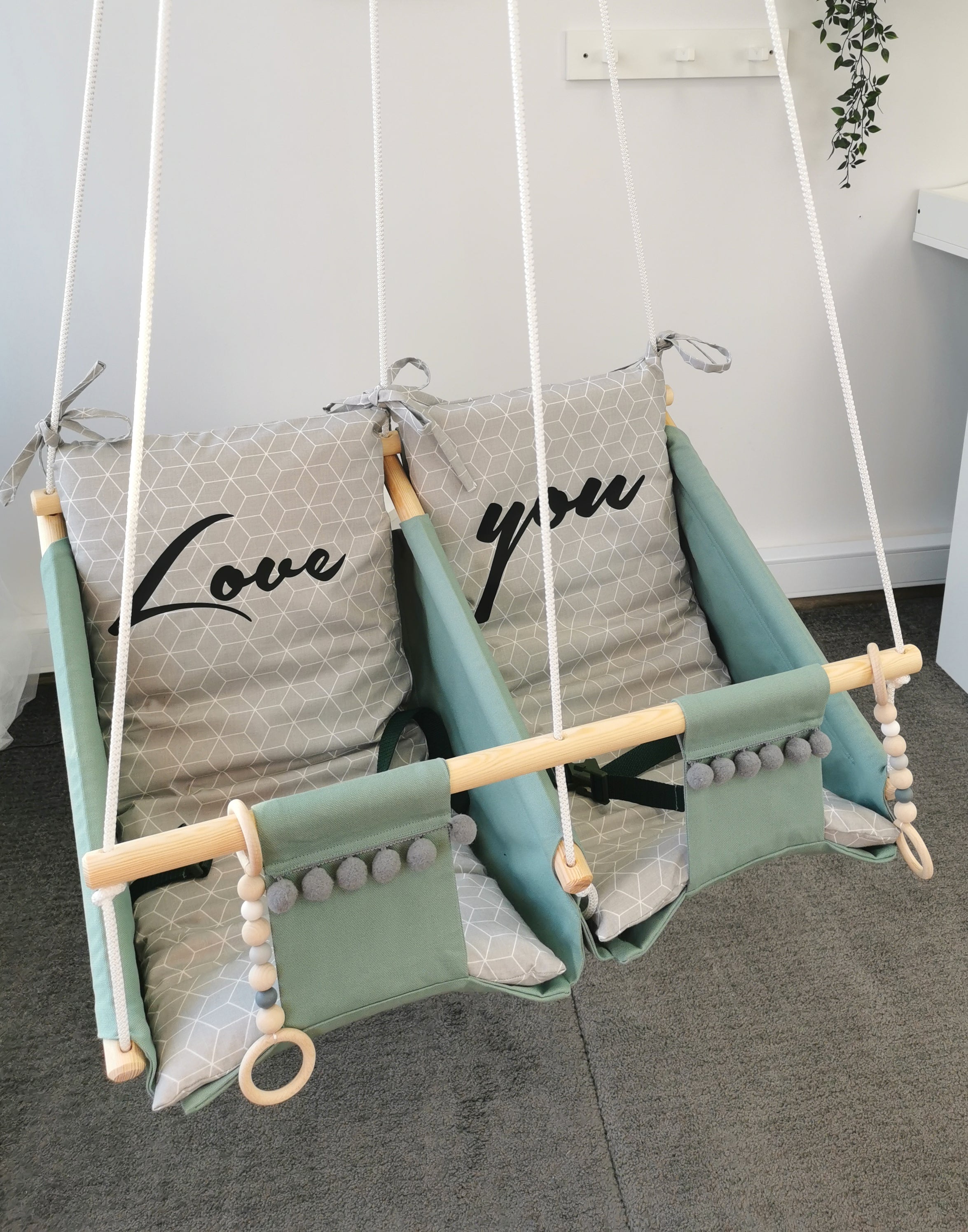 Baby Twin hammock personalize gift idea